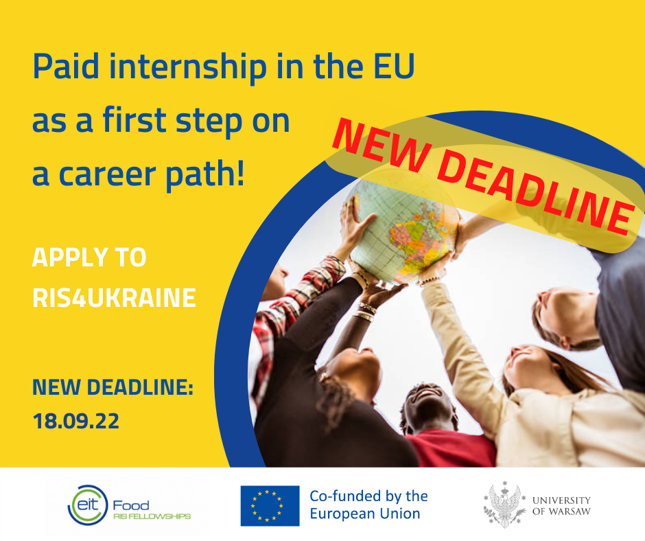 Paid internship in the EU as a first step on a career path