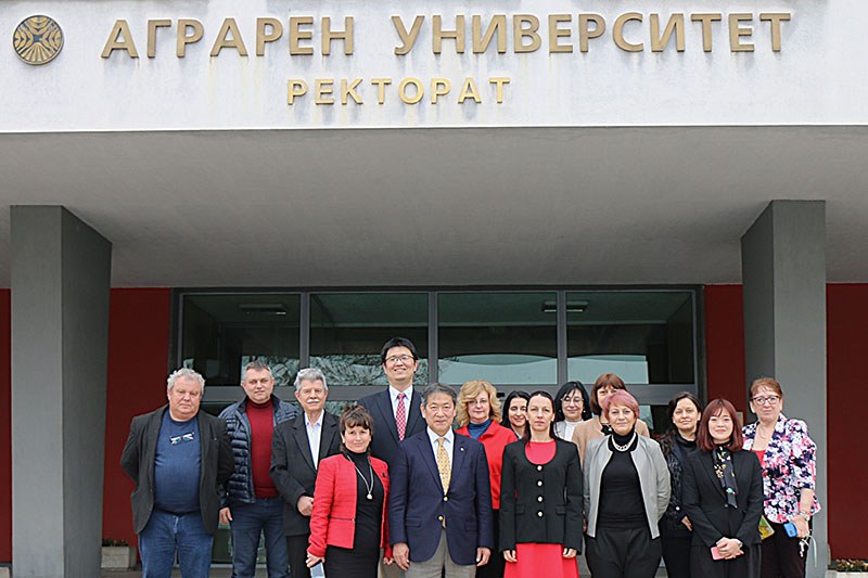 Делегация от Университета Ямагата в Япония с втора визита в Аграрния университет