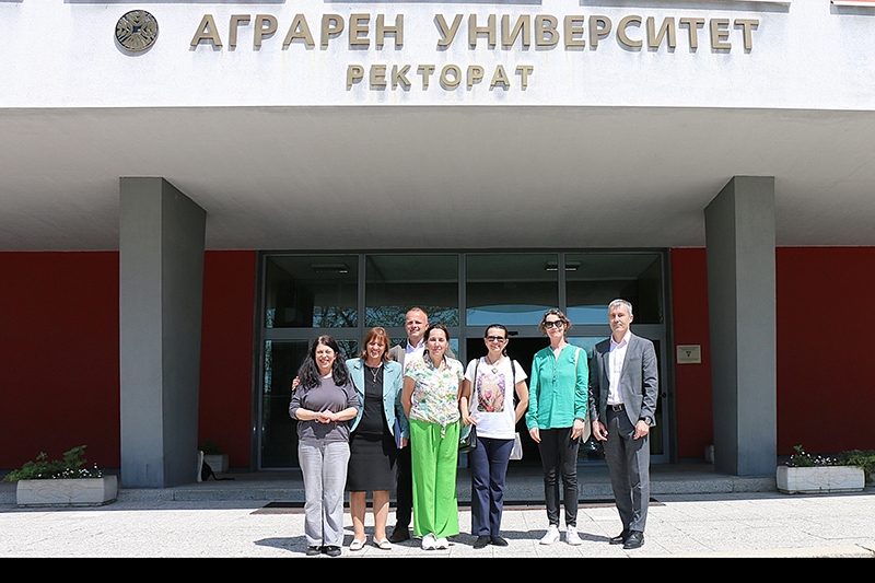 Преподаватели от Pôle Sup de La Salle в Рен, Франция посетиха АУ