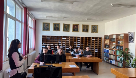 Библиотеката на Аграрен университет посрещна чуждестранните студенти, които се обучават по проект Erasmus Mundus Master in Soil Science (emiSS)