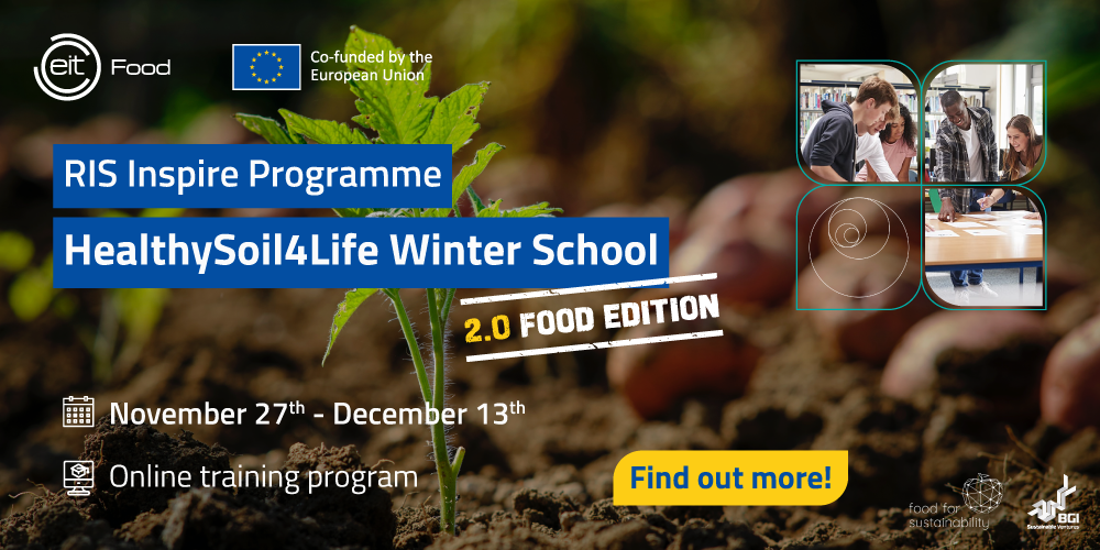 EIT Food организира онлайн обучение за студенти - HealthySoil4life