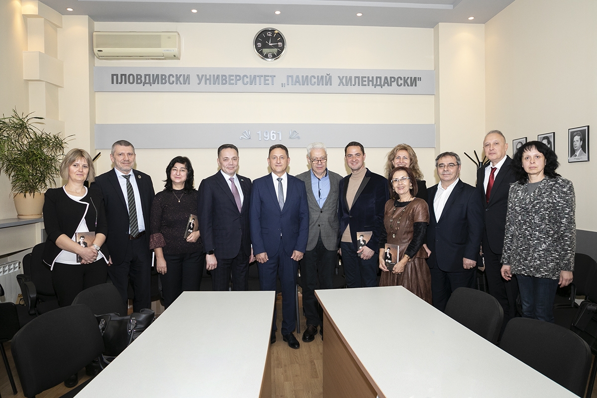 Посланикът на Република Казахстан в България на среща с представители на ръководствата на висшите учебни заведения в град Пловдив.