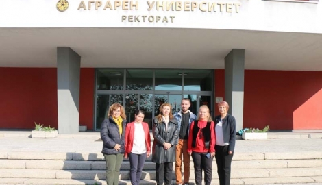 Колеги от Университета по аграрни науки и ветеринарна медицина в Клуж Напока, Румъния посетиха АУ по програма Еразъм+