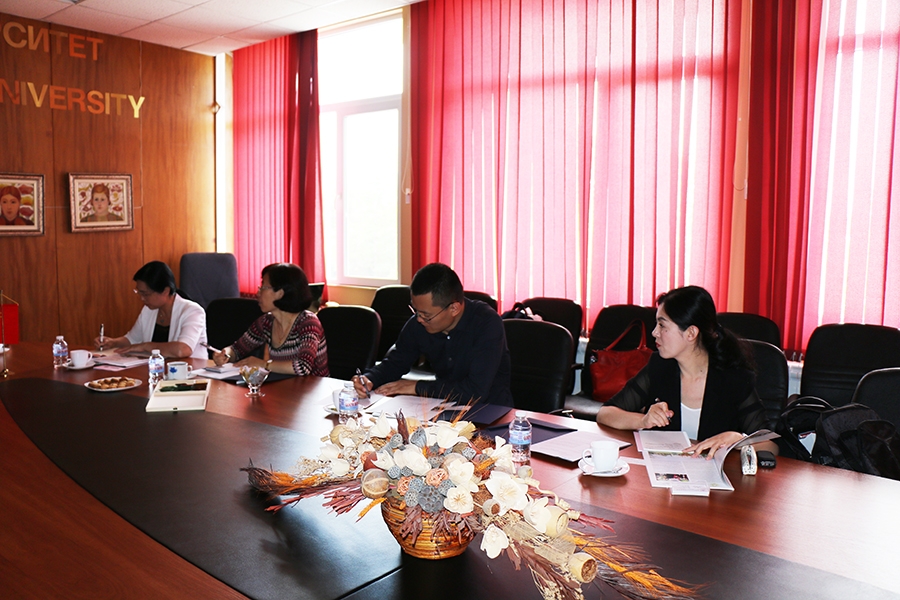 Посещение на делегация от Китай в Аграрен университет – Пловдив