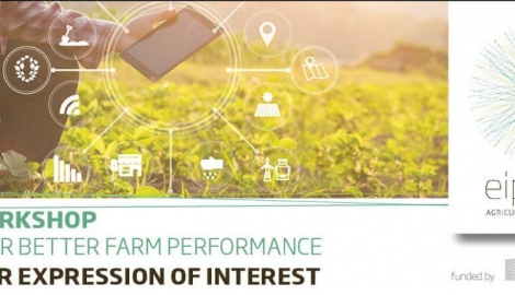 EIP-AGRI Workshop 'Farm data for better farm performance' Open call for participants