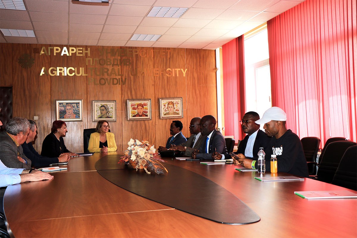 Бизнес делегация от Република Нигерия бе на посещение в Аграрен университет – Пловдив