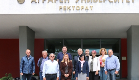 Работна среща между Agro HippoSenergy, Американска аграрна школа, Университет на Тесалия и АУ