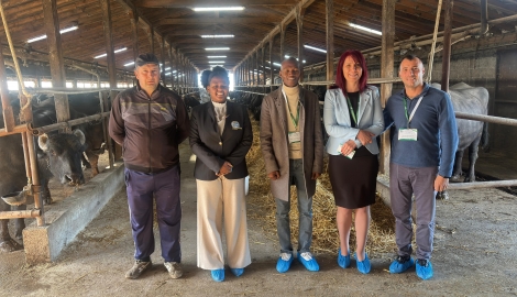 Преподаватели от Университета в Лимпопо, Южна Африка на посещение в АУ