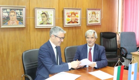 Аграрният университет и INTA подписаха меморандум за сътрудничество