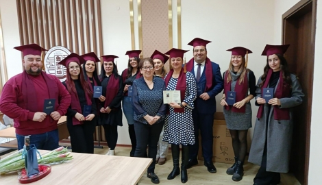 Промоция на випуск 2025 от курса „Педагогика – учител по професионална подготовка“