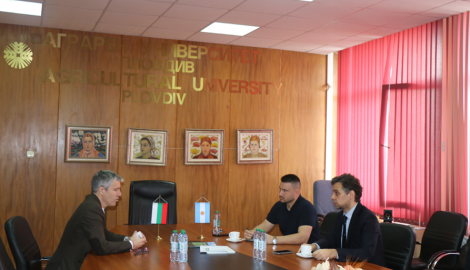 Среща с представители на бизнеса и дипломатическите среди в Аграрния университет – Пловдив