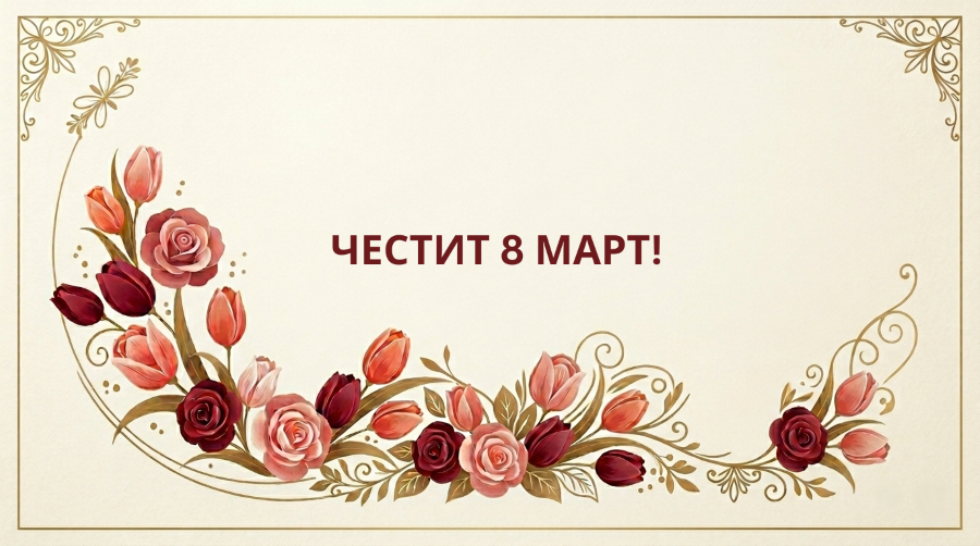 Честит 8 март!