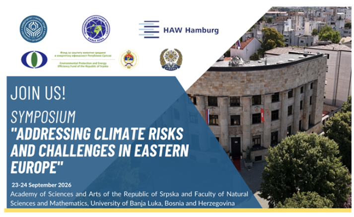 Symposium "Addressing Climate Risks and Challenges in Eastern Europe''