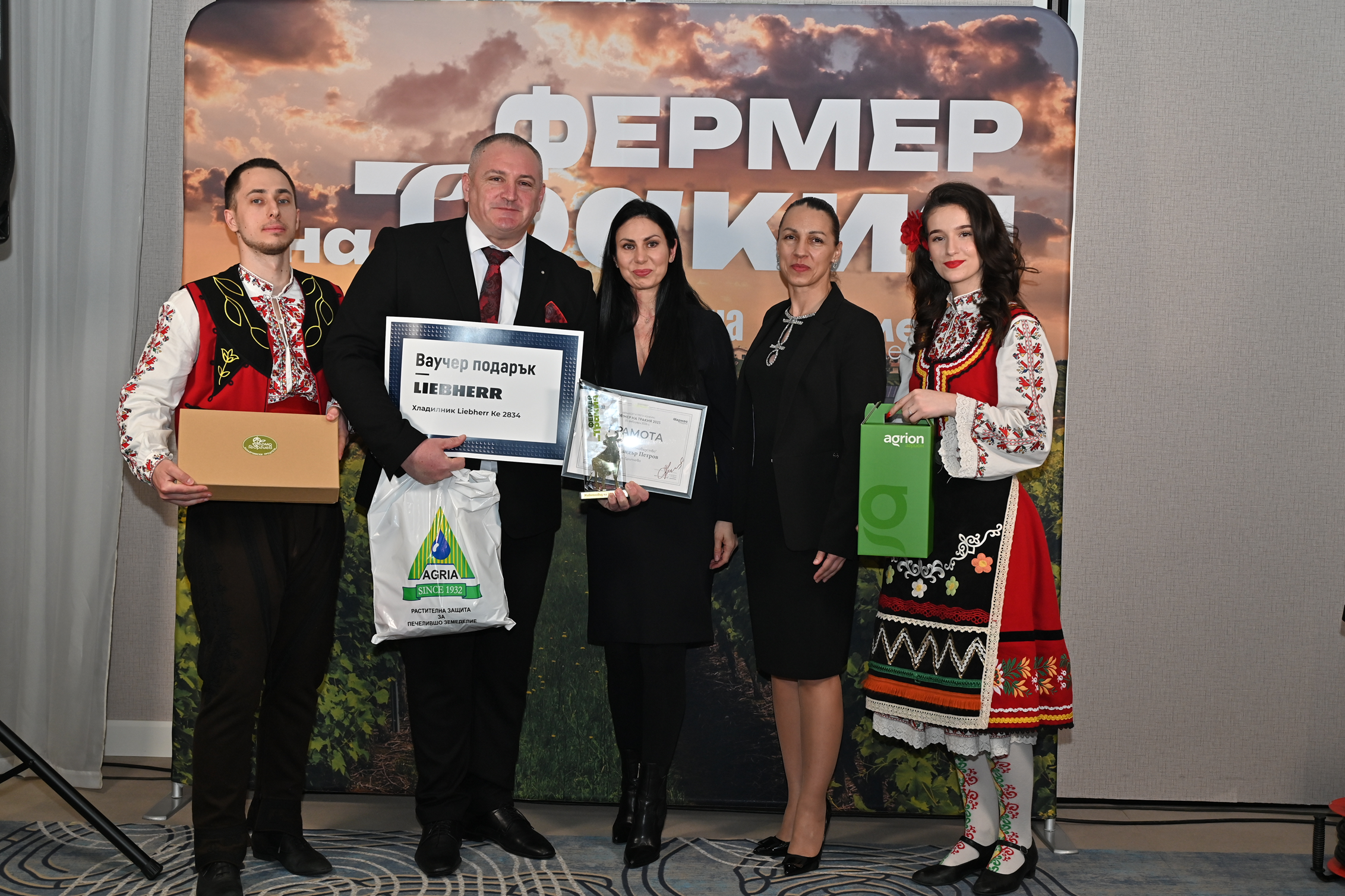 Възпитаник на Аграрния университет с „Агро Оскар“ в категория „Животновъдство“ на конкурса "Фермер на Тракия"