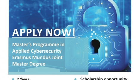Кандидатстване по програмата „CyberMACS“, обучение на студенти в областта на киберсигурността 