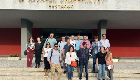 Посещение на преподаватели от Андалусия в Аграрен университет - Пловдив