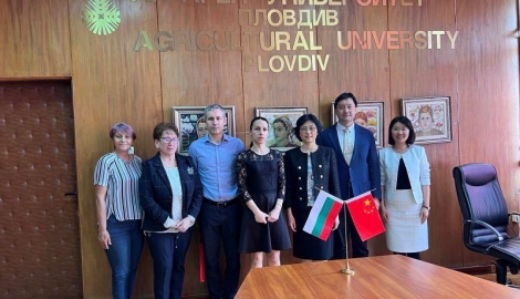Посланикът на Китай на посещение в Аграрен Университет – Пловдив